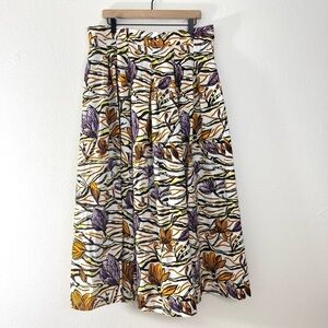 Francis + Benedict African Wax Print Maxi Skirt